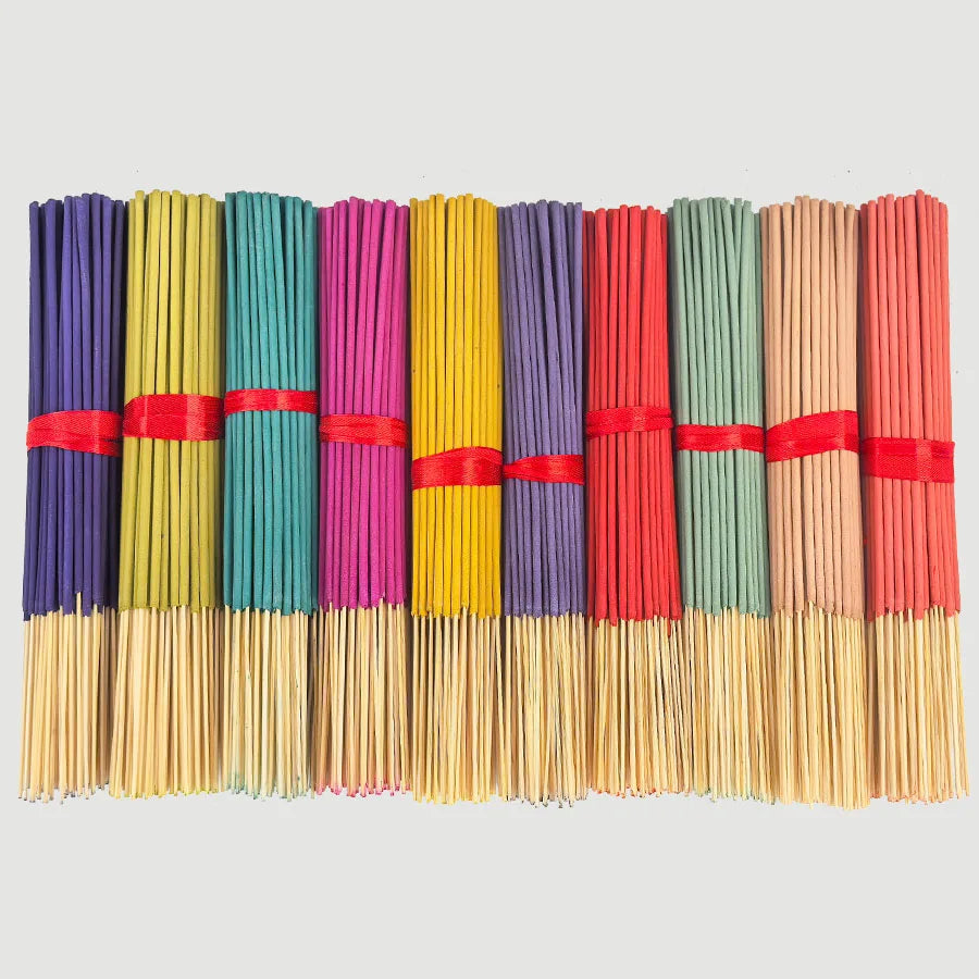 7 Sets of 140 Incense Sticks, Available in Four Seasonal Sets: Rose, Lavender, Sandalwood, Jasmine, Mint, Cherry Blossom, Herbal, and Dragon Blood Wood, with 20 Sticks Per Pack, Suitable for Home Use, Office, Yoga, Meditation - Zenflow Active