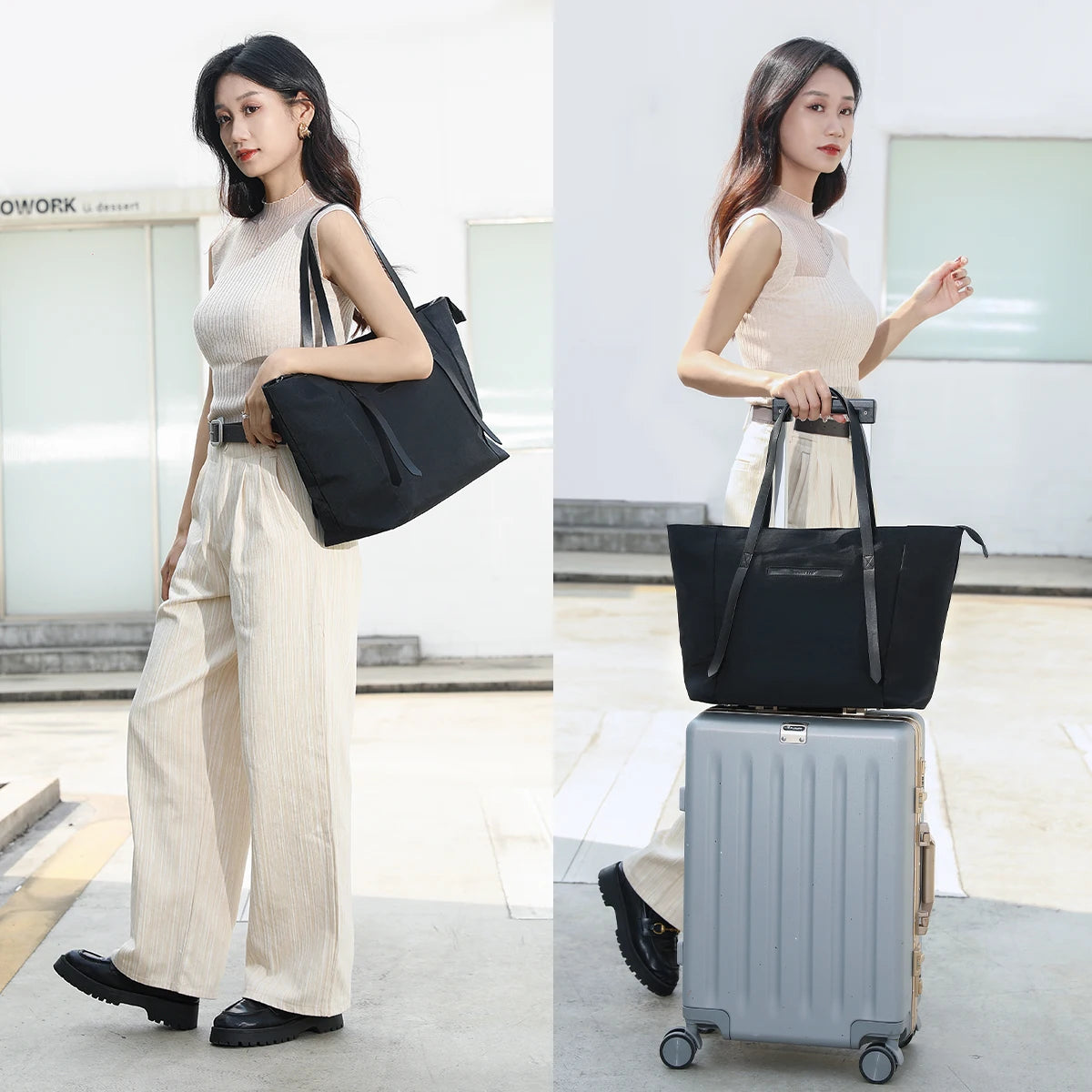 Tigernu Women Tote Bag Female Handbag Girls Shoulder Bags Commuting Sling Bag Women's Bags 14 15.6inch Laptop Bags For Girls - Zenflow Active