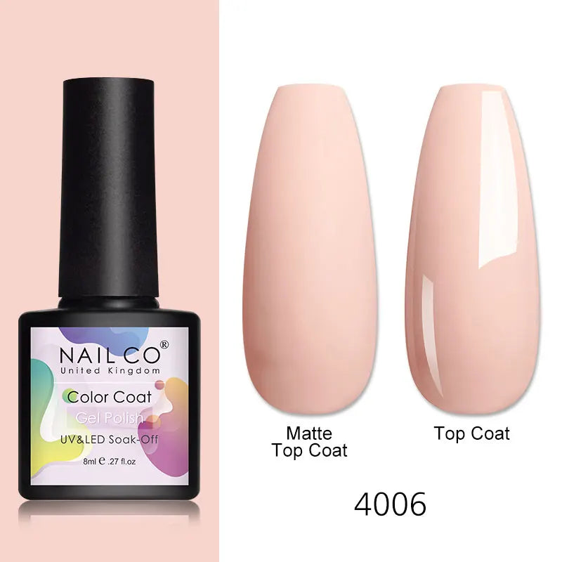 Gel Nail Polish 8ml – UV/LED Soak-Off Formula in 112+ Shades - Zenflow Active