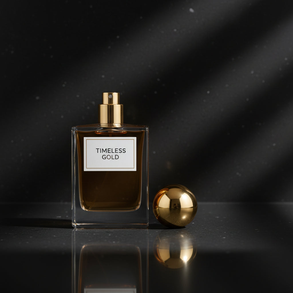 Women Timeless Gold Perfume Woody Jasmine. Fresh, romantic, long-lasting 50ML - Zenflow Active