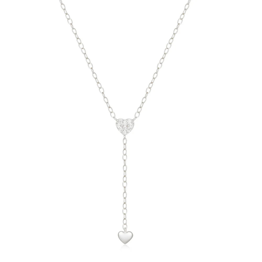 CANNER Crystal Zircon 925 Sterling Silver Necklace For Women Pendente Fine Jewellery Long Chain - Zenflow Active