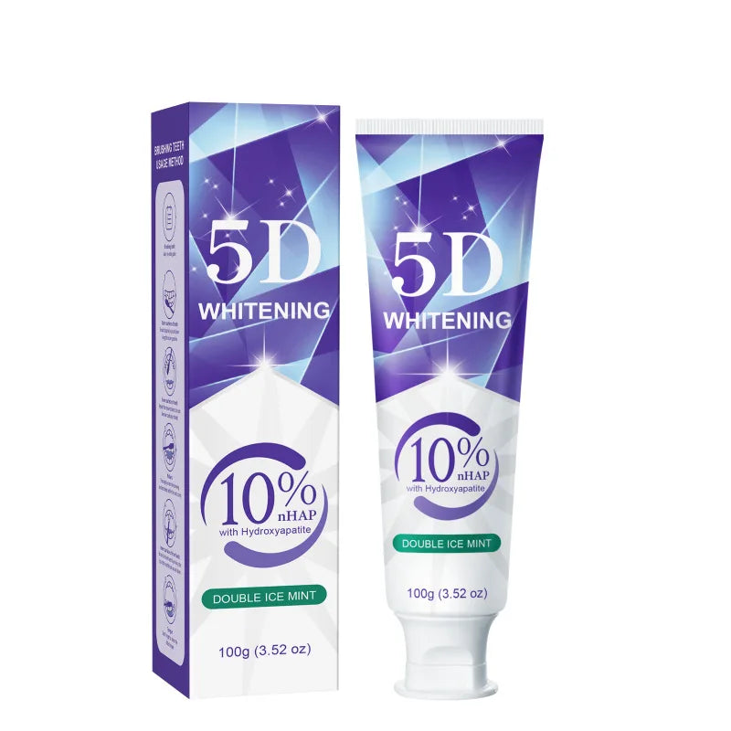 9D 5DPurple Teeth Whitening Toothpaste - Zenflow Active