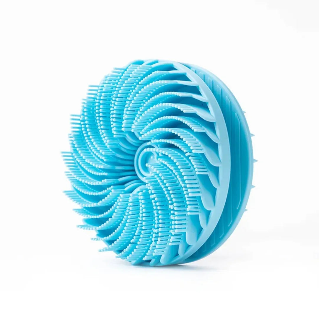 Silicone Body Scrubber Brush | Soft Exfoliating Shower Massage Tool – 105g - Zenflow Active