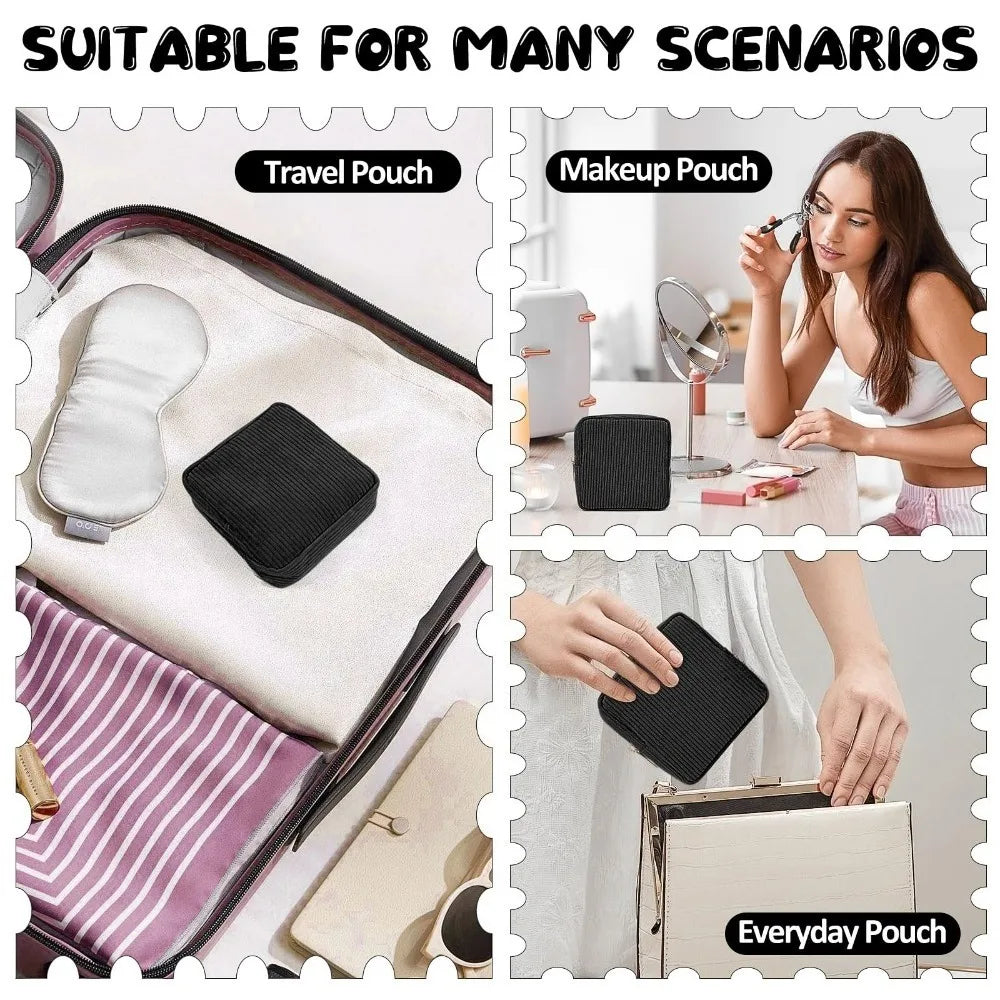 Small Makeup Bag for Purse - Zenflow Active