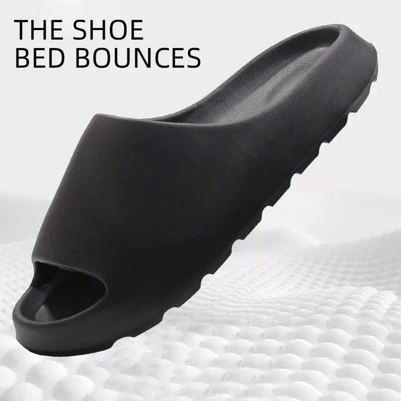 Coconut Cloud Sandals — Thick-Sole, Non-Slip, Unisex Summer Slides - Zenflow Active
