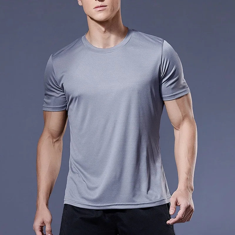 Men's Jogging T-Shirt Quick Dry Compression, Perform, Recover, Zenflow Active