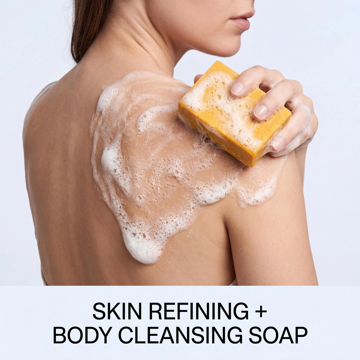 Turmeric & Vitamin C Exfoliating Soap Bar | Bacne, Acne & Deep Cleanse – 100g - Zenflow Active