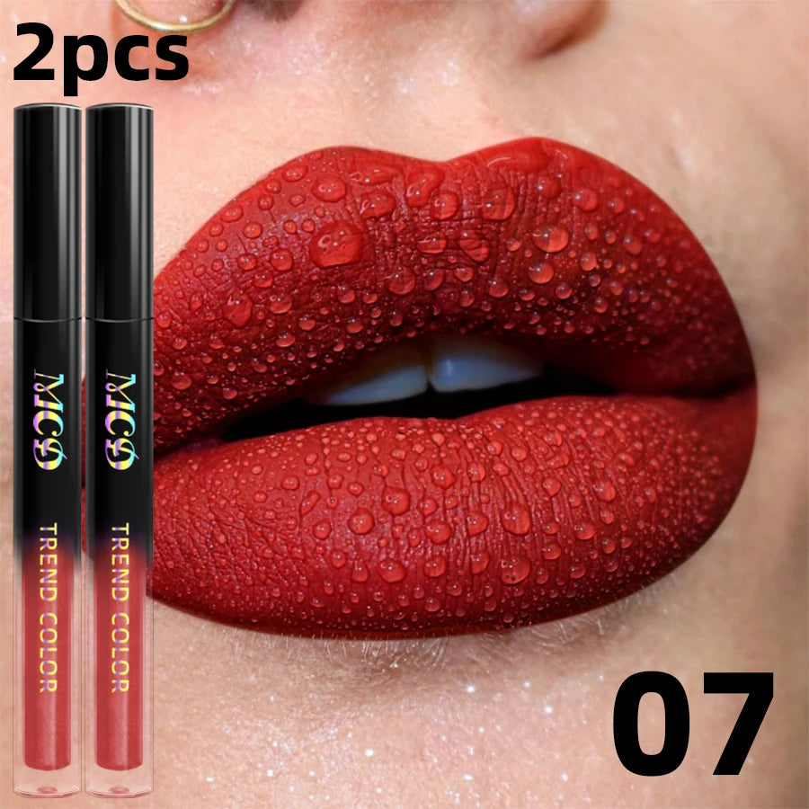 19 colors Matte Lip Gloss