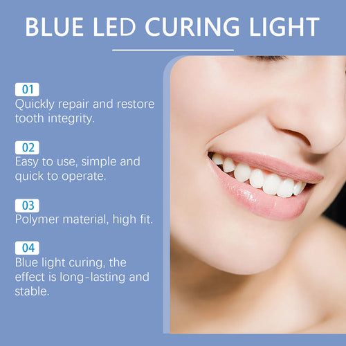 2 in 1 Teeth Whitening Kit with Blue LED Light - Zenflow Active