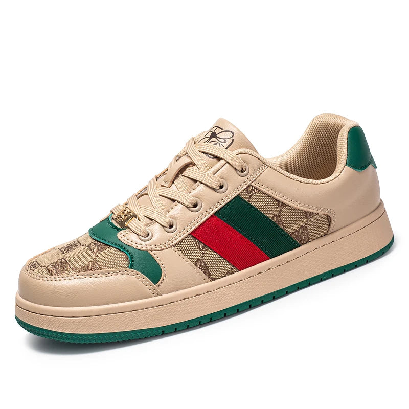 Men's Leather Casual Loafers | Slip-On Round Toe Shoes for All Seasons - Zenflow Active