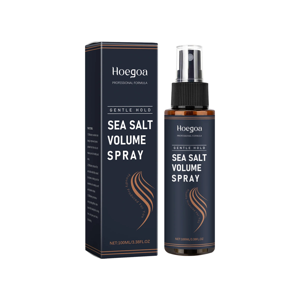 Sea Salt Hair Spray For Volume & Texture - Zenflow Active