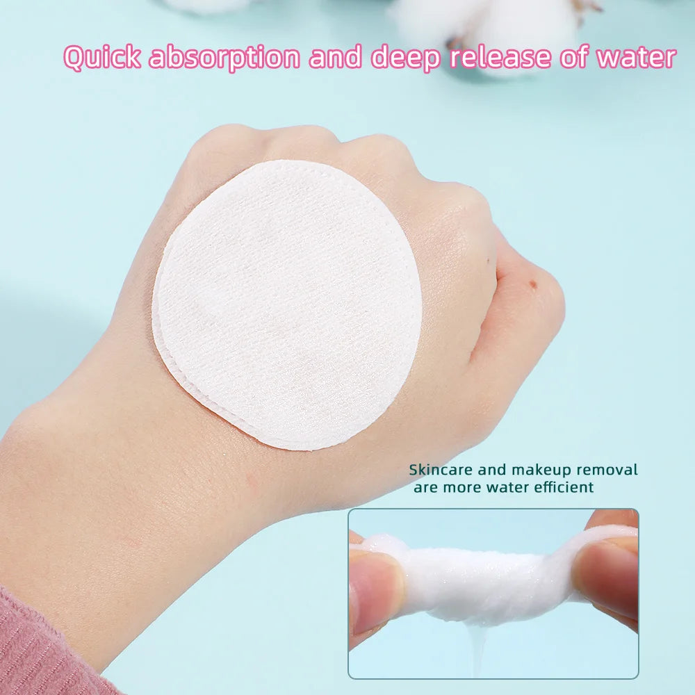 Plant-Fibre Double-Sided Makeup Remover Pads Zenflow Active