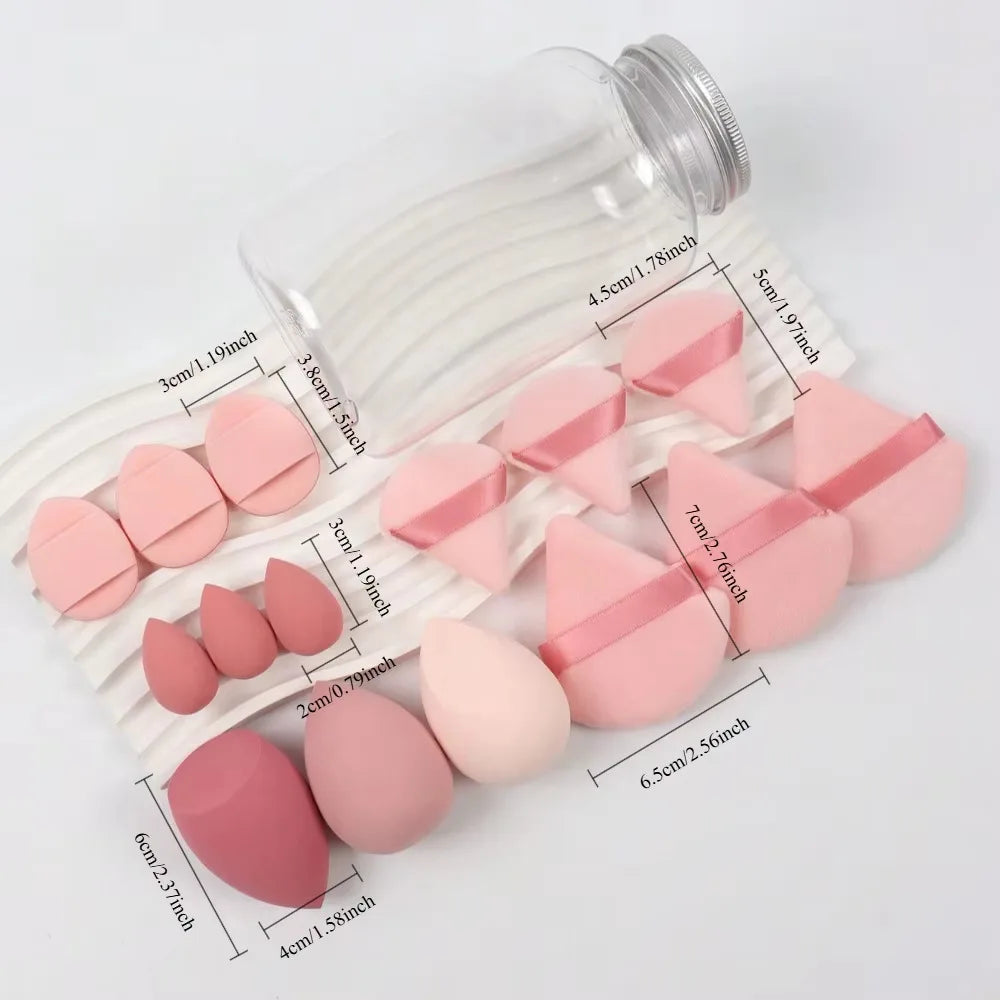15 Pcs Makeup Sponge Set - Zenflow Active