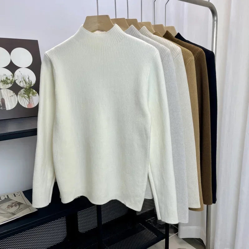 Women's Fleece-Lined Turtleneck Sweater Zenflow Active