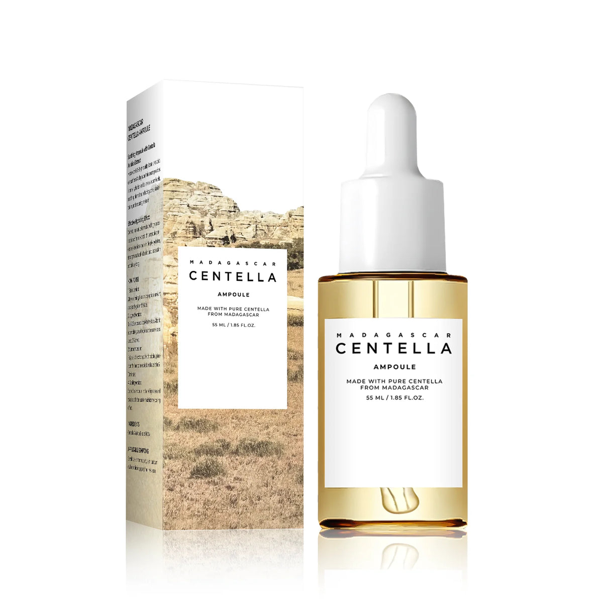 Madagascar Centella Asiatica Soothing Ampoule Serum - Zenflow Active