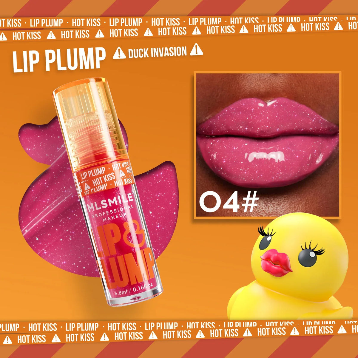 Duck Lip Plumping Oil Gloss — Mirror Finish, Long-Lasting Moisture - Zenflow Active