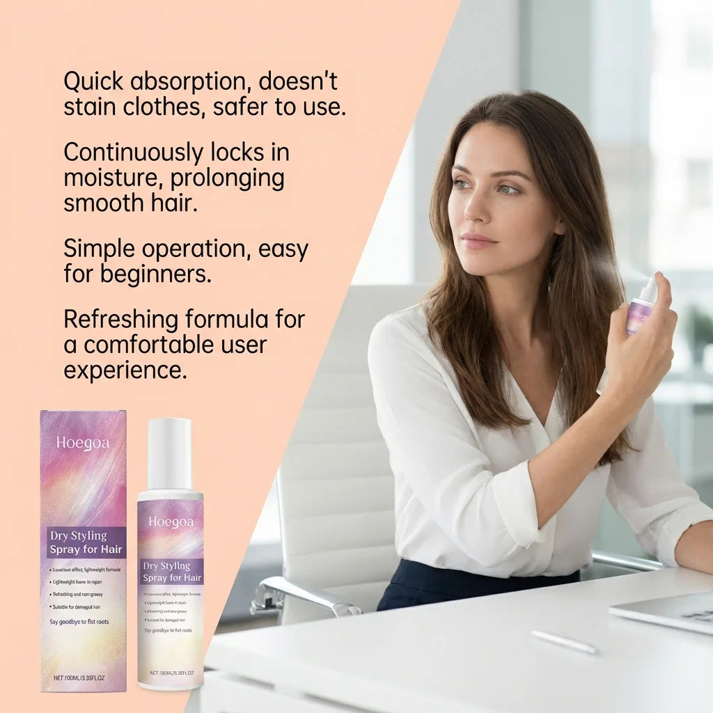 Hair Moisturizing Spray Reduces Frizz - Zenflow Active