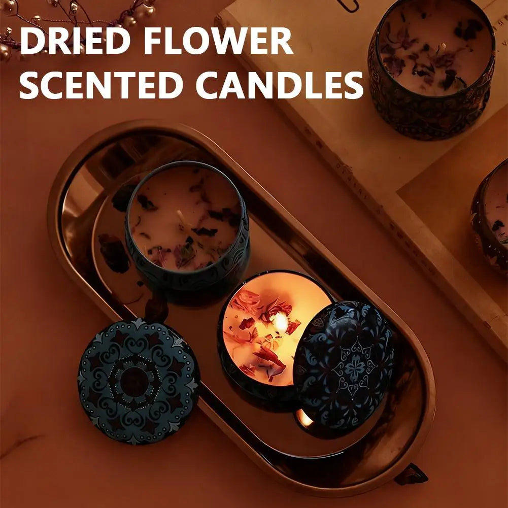 Aromatherapy Candles Flower Fragrance Scent Candle - Zenflow Active