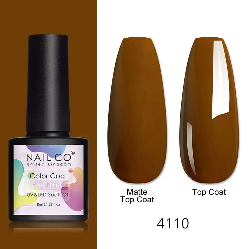 Gel Nail Polish 8ml – UV/LED Soak-Off Formula in 112+ Shades - Zenflow Active