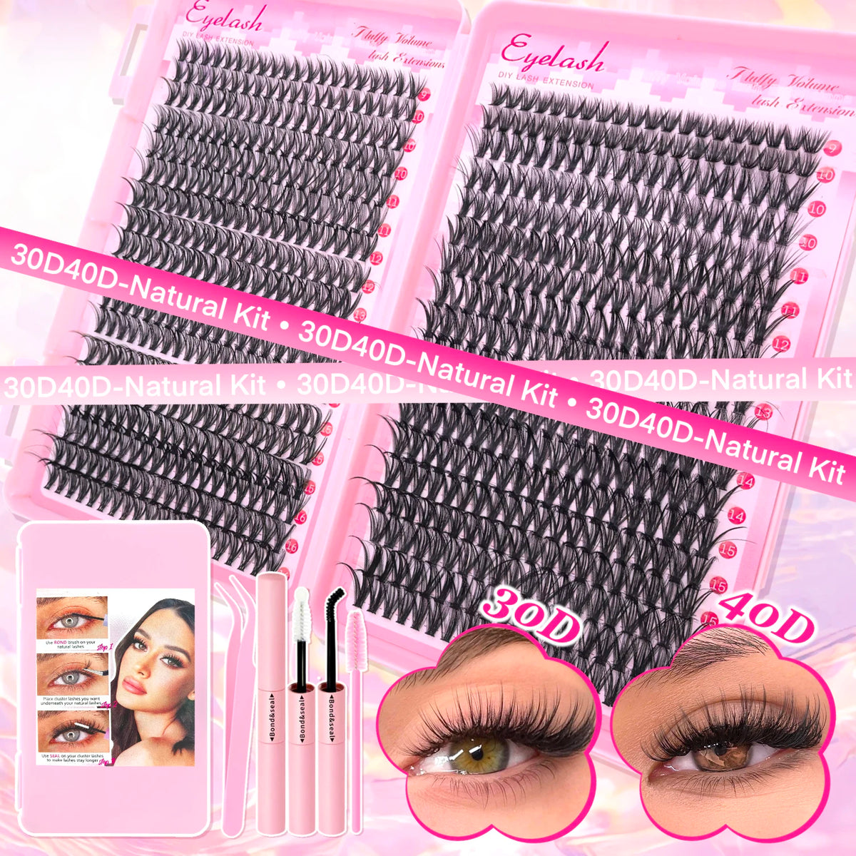DIY D-Curl Individual Lash Clusters – Fluffy, Wispy & Spiky Styles Zenflow Active