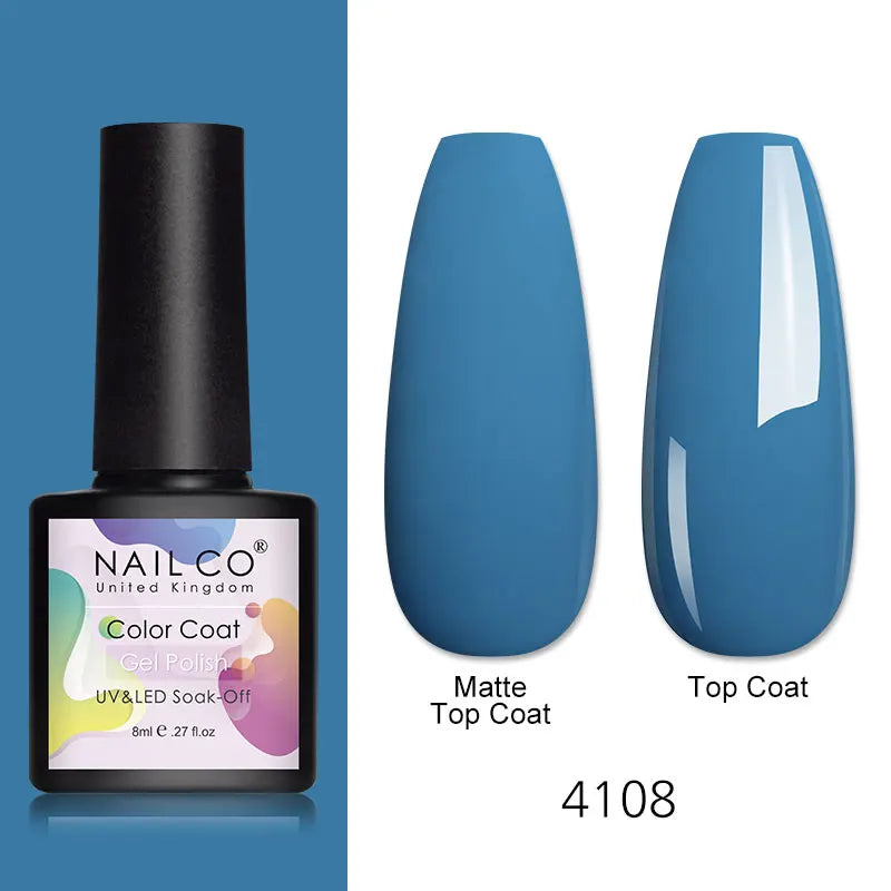 Gel Nail Polish 8ml – UV/LED Soak-Off Formula in 112+ Shades - Zenflow Active
