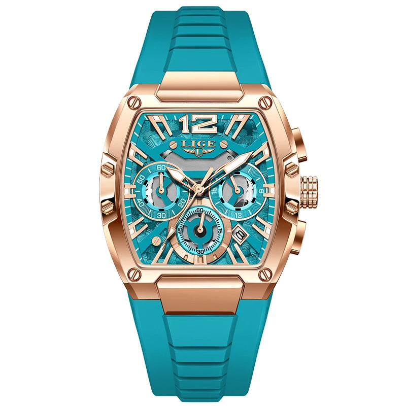 LIGE Men's Chronograph Sports Watch - Zenflow Active