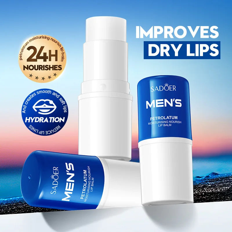 SADOER Moisturising Lip Balm Stick for Dry, Chapped Lips - Zenflow Active