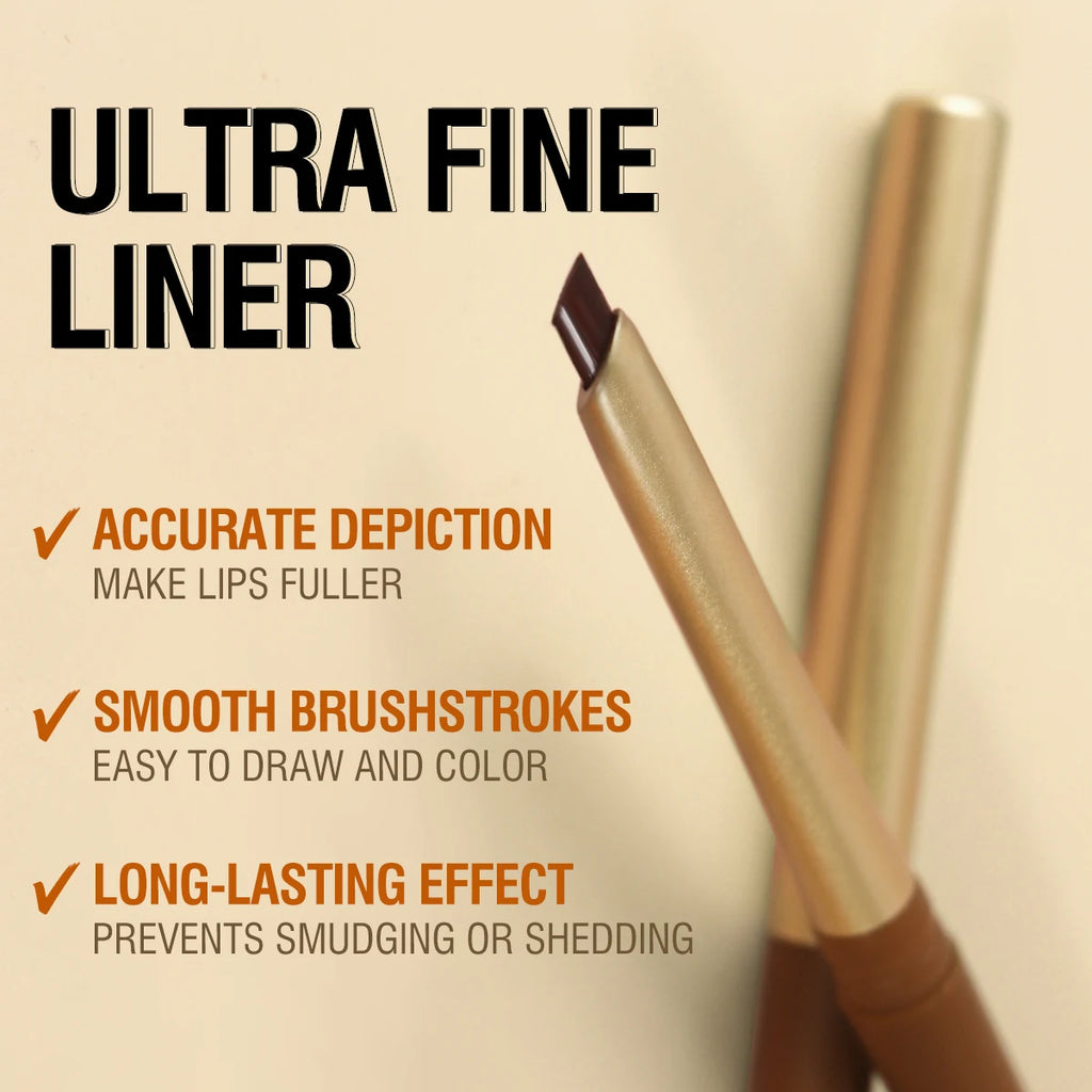 Matte 6-colors Lip Liner Pencil - Zenflow Active