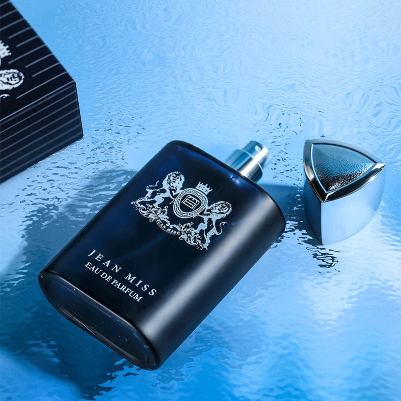 Men's Vanilla Perfume, Woody Fougere Light Fragrance, Lemon/Mint/ Lily of the Valley/Jasmine/Cypress Wood Scent Eau De Toilette - Zenflow Active