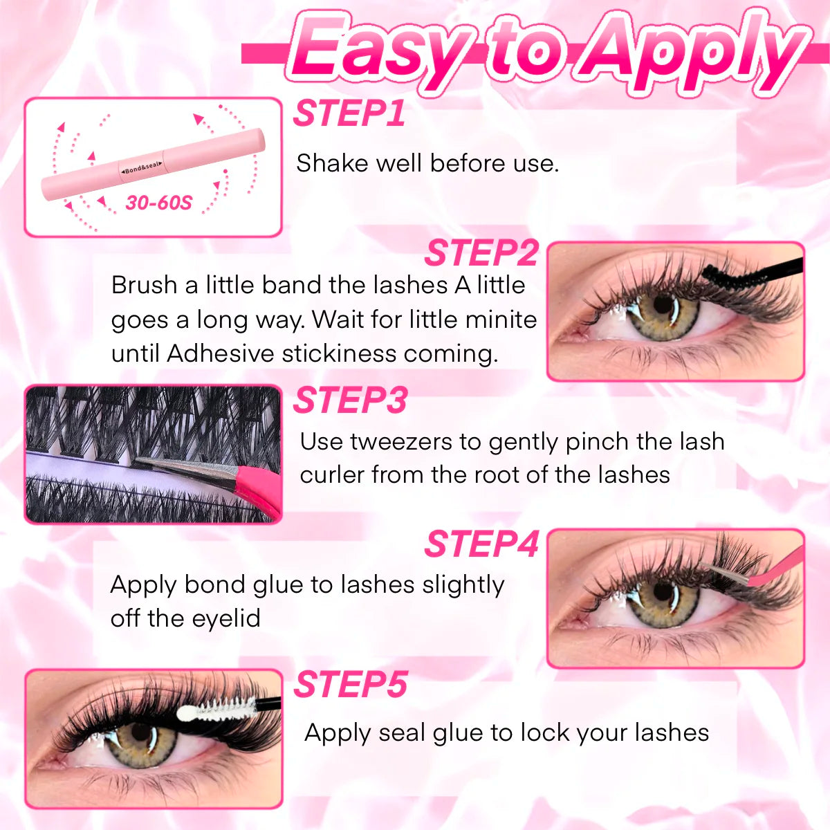 DIY D-Curl Individual Lash Clusters – Fluffy, Wispy & Spiky Styles Zenflow Active