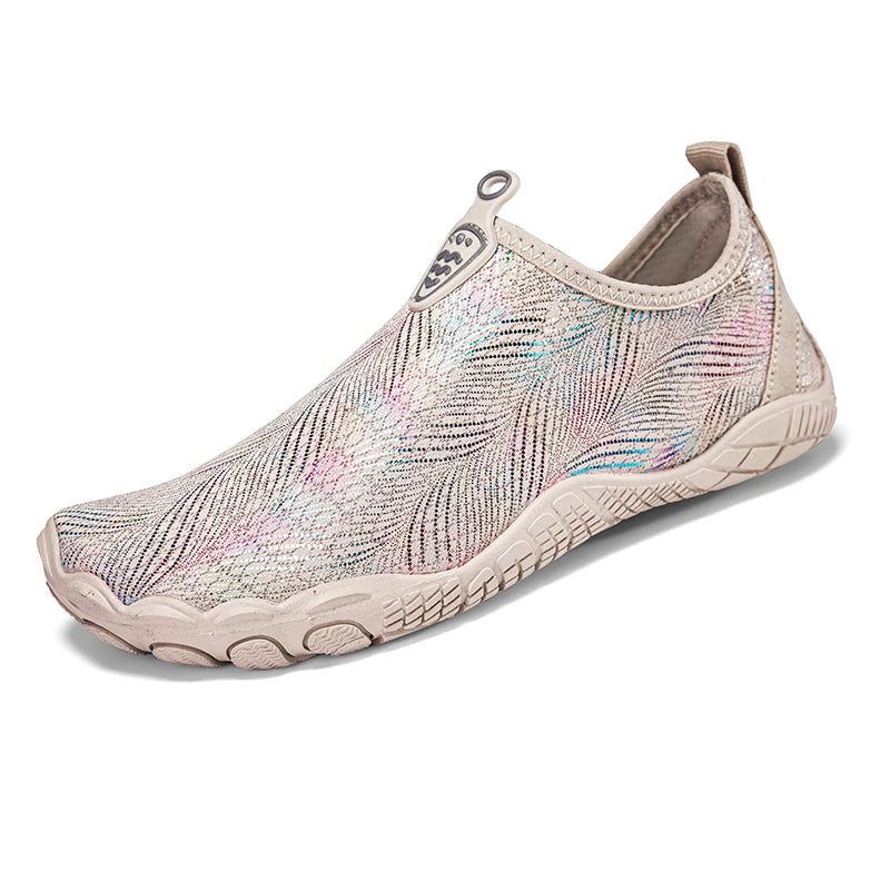 Unisex Quick-Dry Water Shoes — Anti-Slip, Stretch Fabric, Beach, Surf & Wading - Zenflow Active