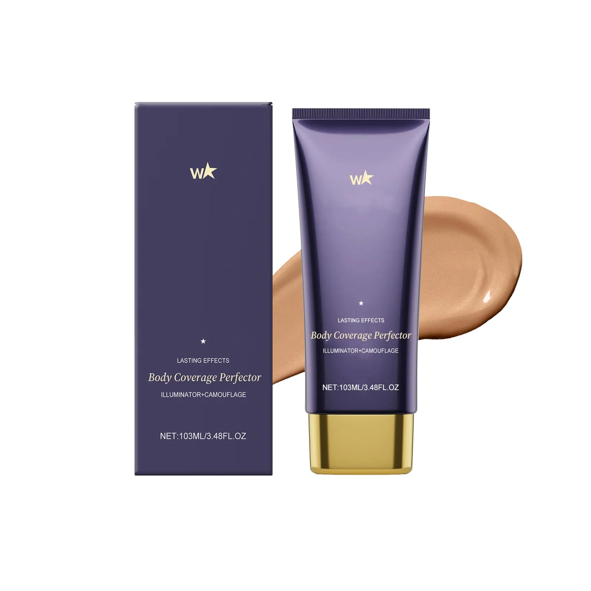103ml. Full Body Concealer Foundation Full Coverage - Zenflow Active