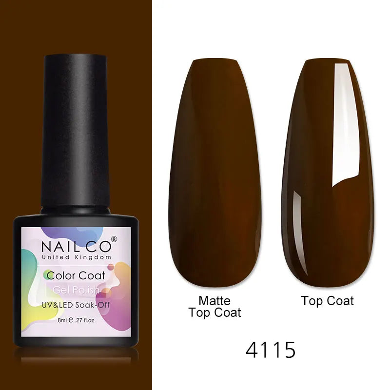 Gel Nail Polish 8ml – UV/LED Soak-Off Formula in 112+ Shades - Zenflow Active