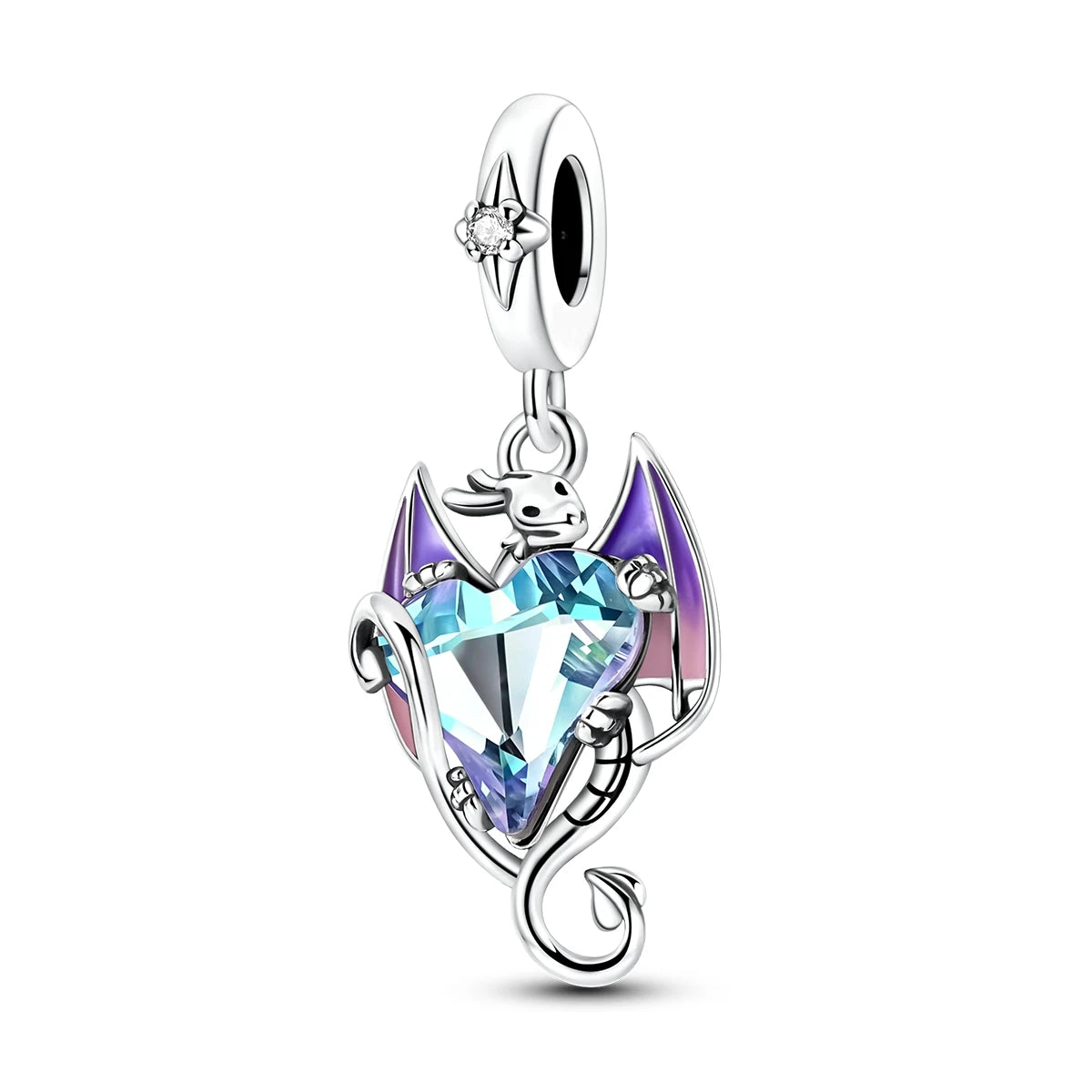 Charms Original 925 Silver Blue Beads Fit Bracelet Pendant Diy For Woman Fine Jewelry - Zenflow Active