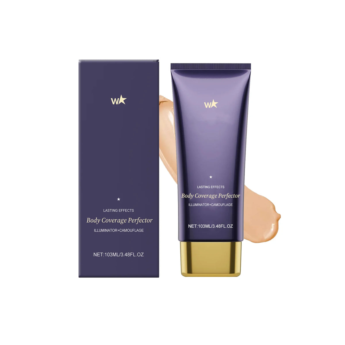 103ml. Full Body Concealer Foundation Full Coverage - Zenflow Active