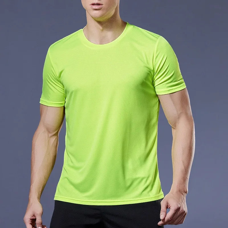 Men's Jogging T-Shirt Quick Dry Compression, Perform, Recover, Zenflow Active