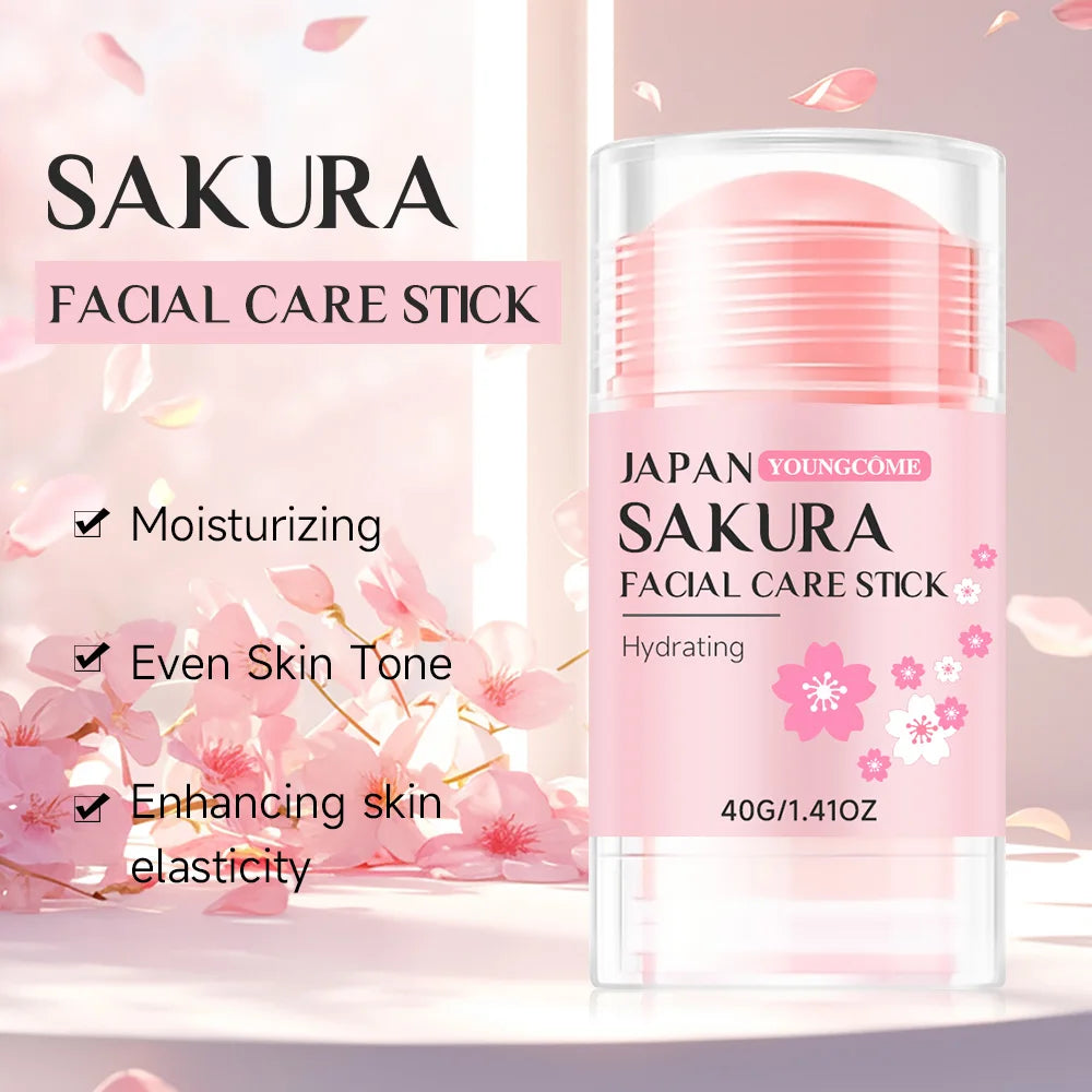 YOUNGCOME Sakura Hydrating Face Cream Stick - Zenflow Active