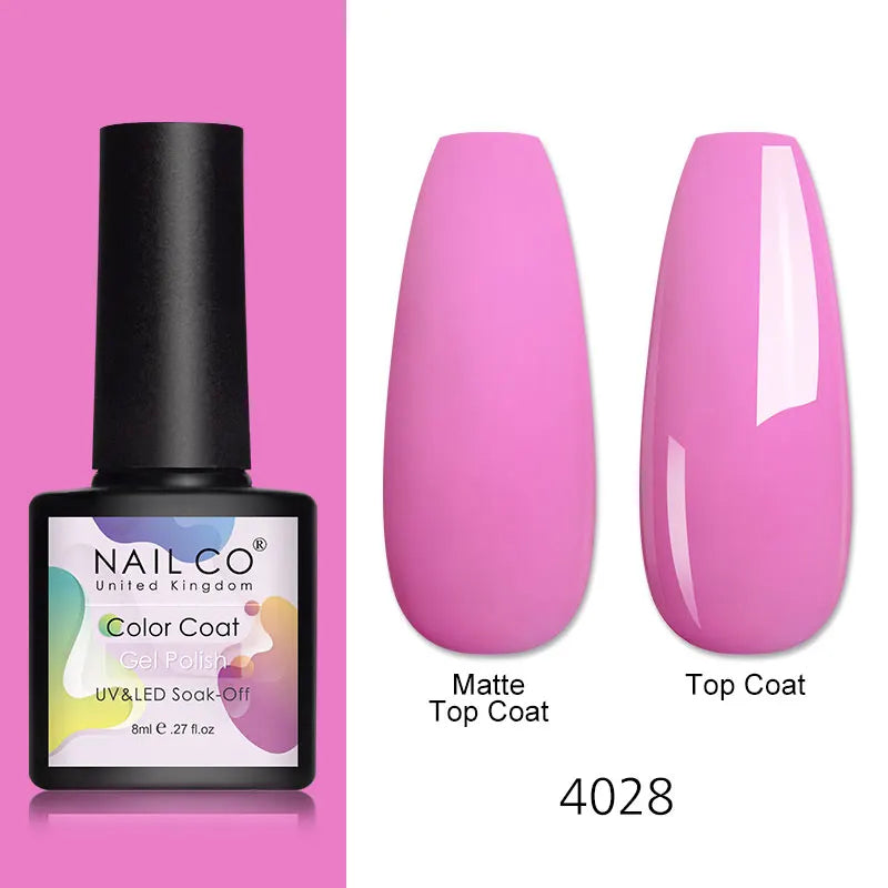 Gel Nail Polish 8ml – UV/LED Soak-Off Formula in 112+ Shades - Zenflow Active