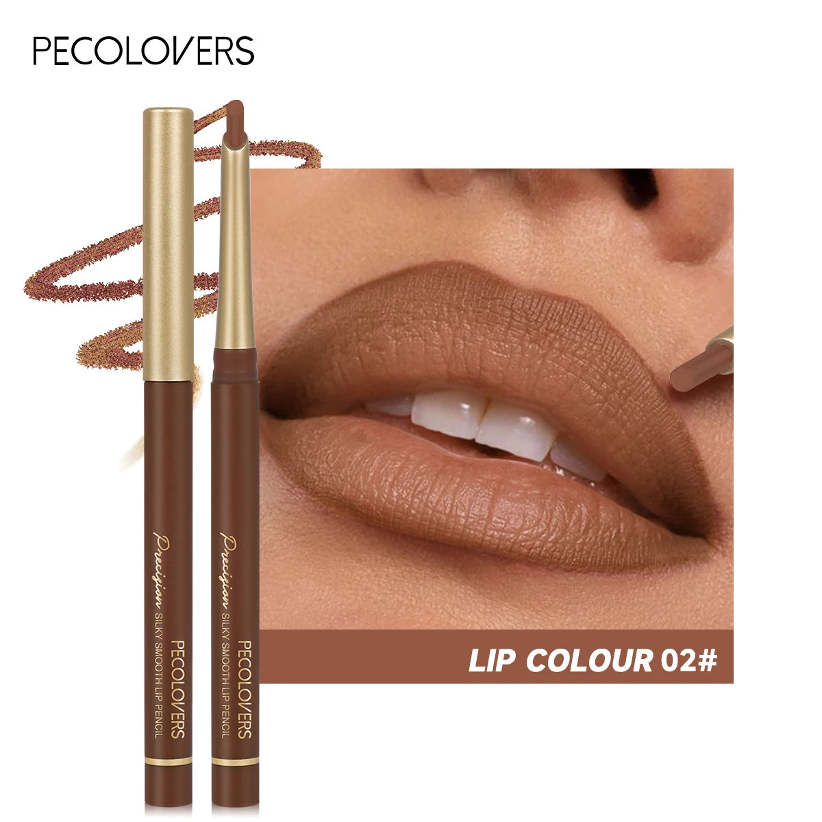 Matte 6-colors Lip Liner Pencil - Zenflow Active