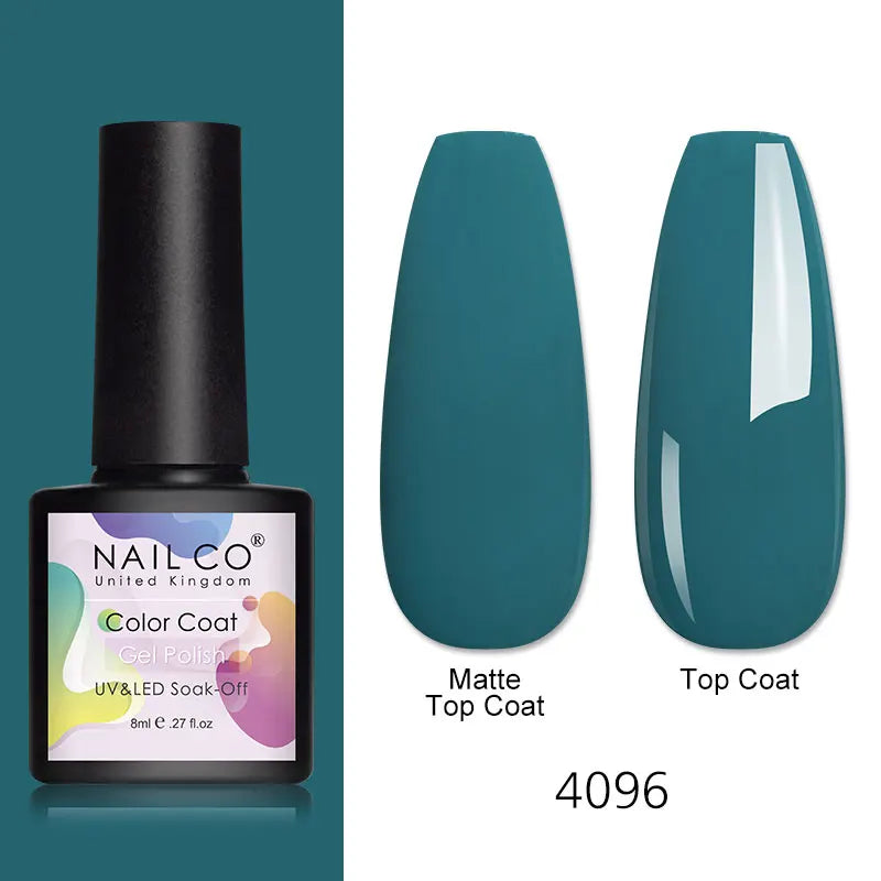 Gel Nail Polish 8ml – UV/LED Soak-Off Formula in 112+ Shades - Zenflow Active