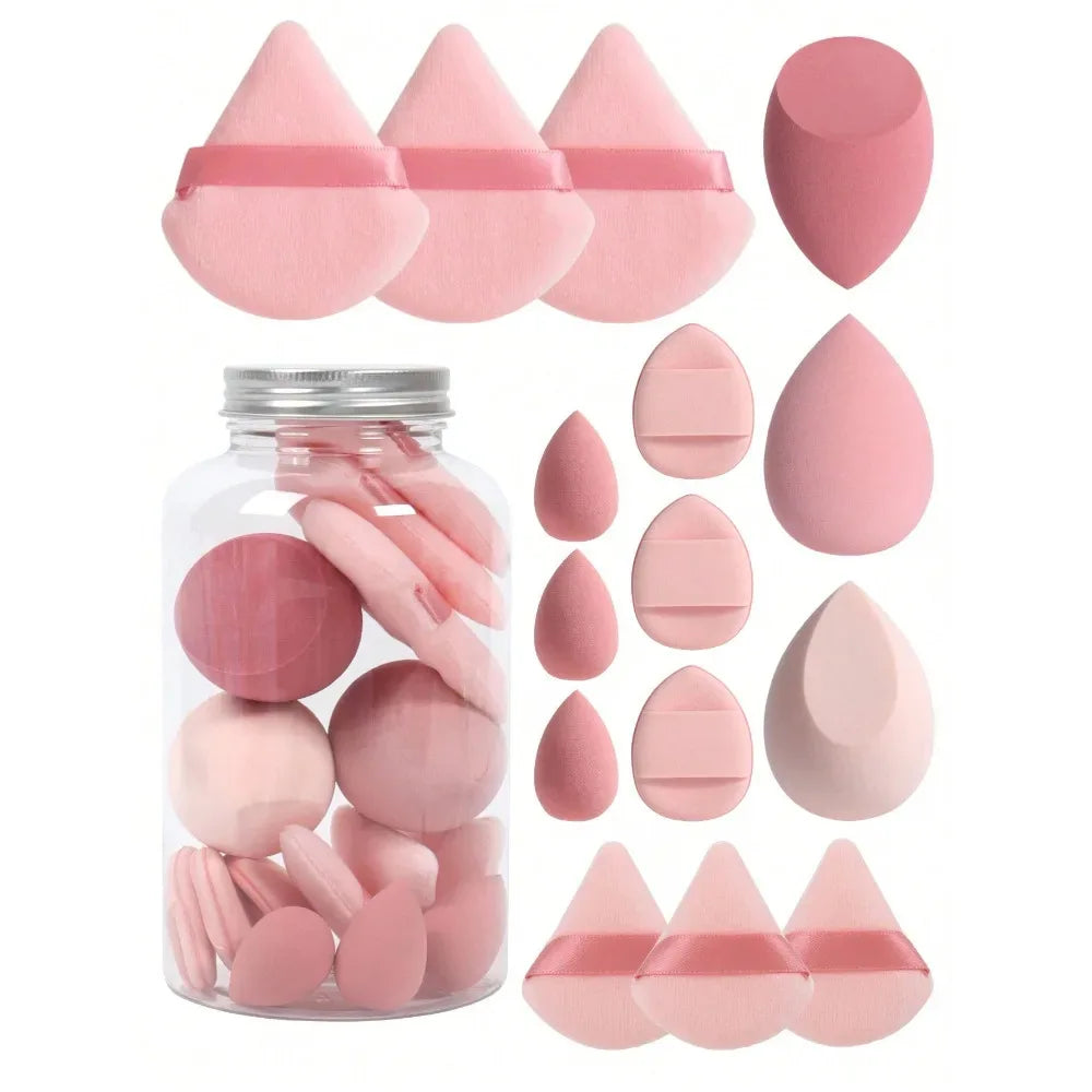 15 Pcs Makeup Sponge Set