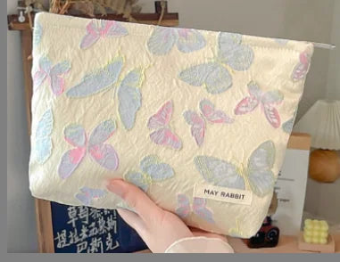 Large Capacity Makeup Bag Portable Beauty and Skincare Storage Bag High Appearance Level Waterproof Clutch Bag - Zenflow Active