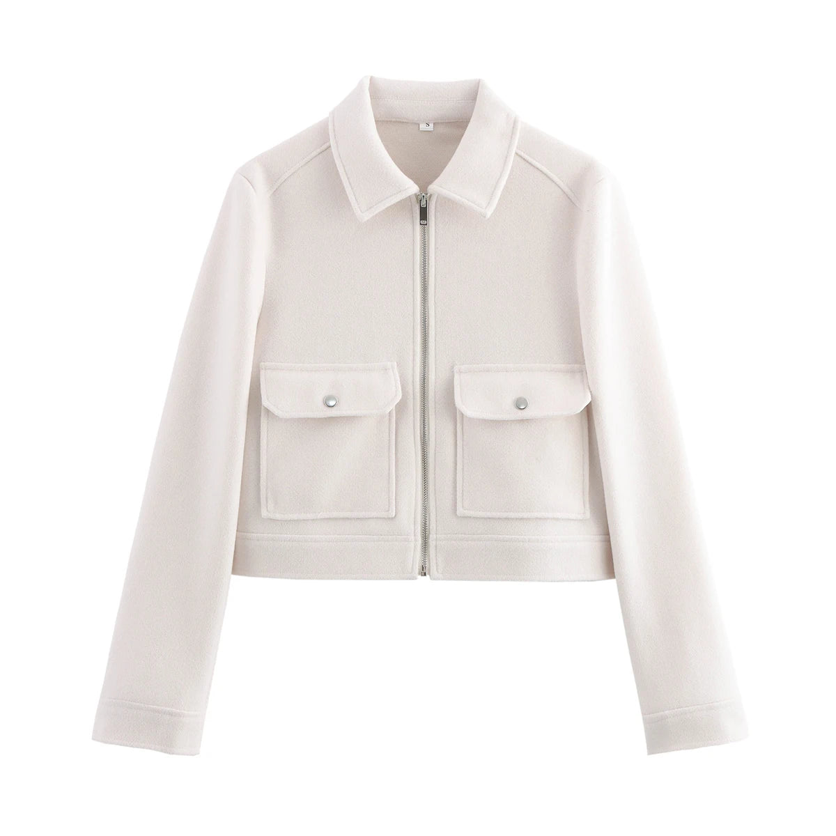 Women’s Loose-Fit Zip-Up Jacket with Pockets Zenflow Active