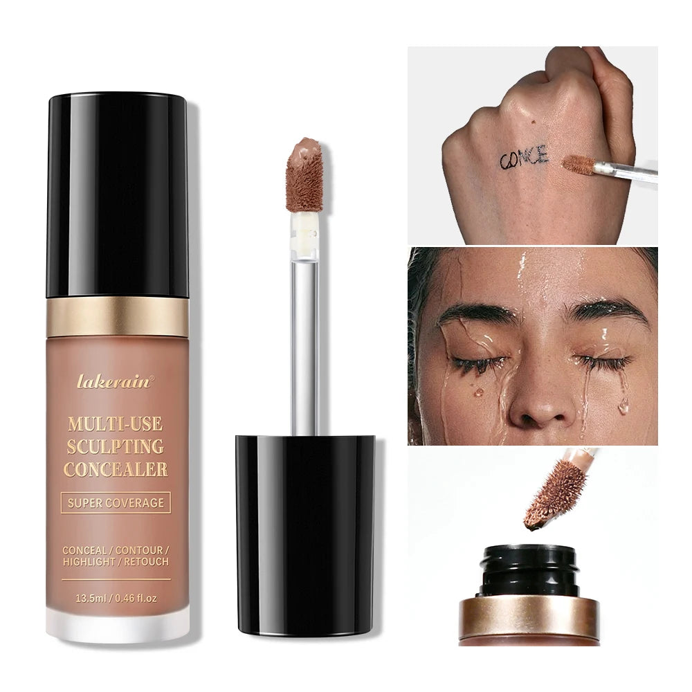 Foundation Coverage Concealer, Long Lasting Hydrating - Zenflow Active