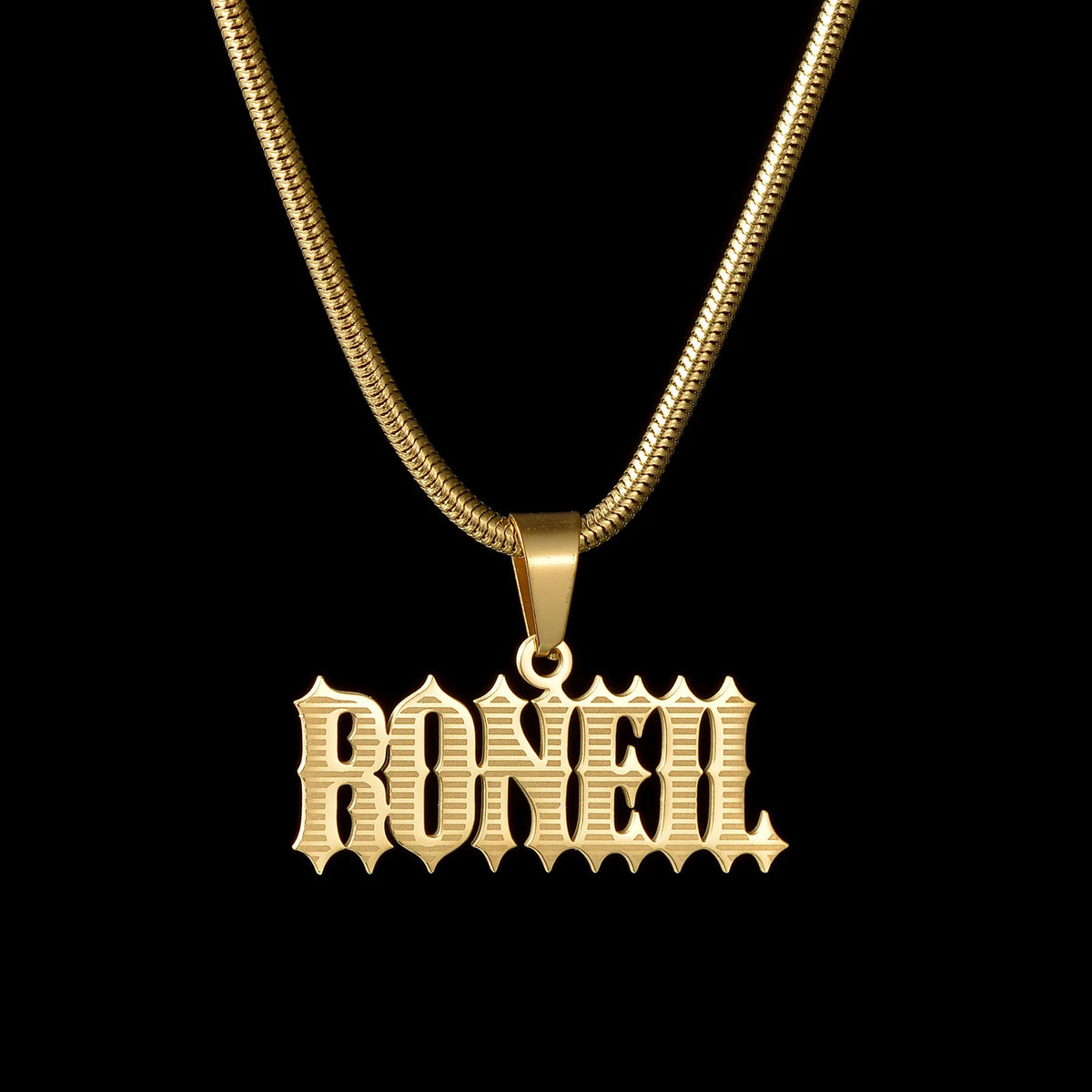 Goxijite Custom Removable Butterfly Heart Name Pendant Stainless Steel Laser Marking Nameplate Necklace - Zenflow Active