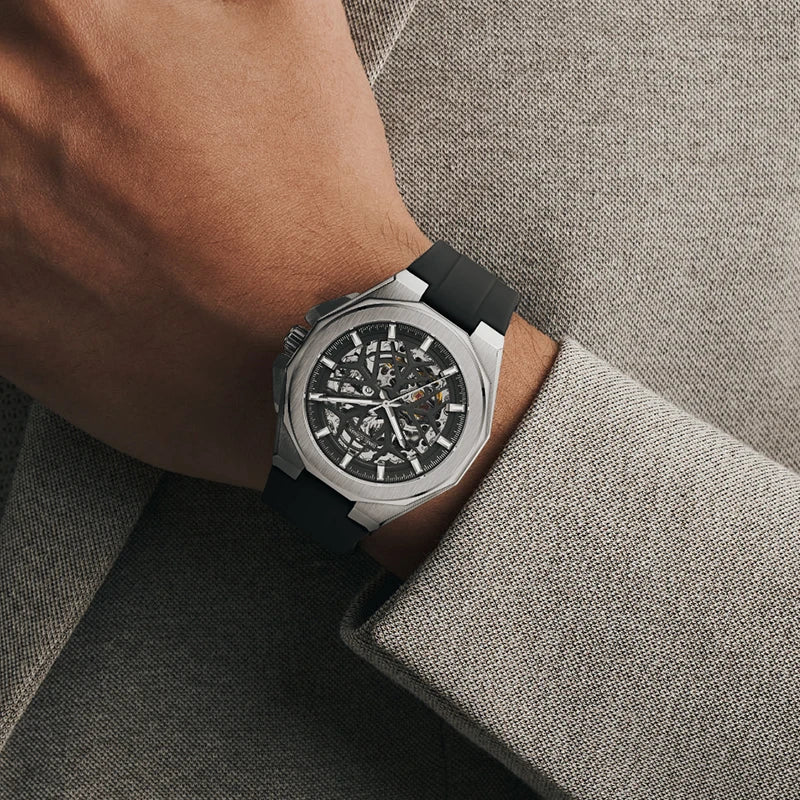 Men's Mechanical Watch Top Brand Luxury Stainless Steel Waterproof - Zenflow Active