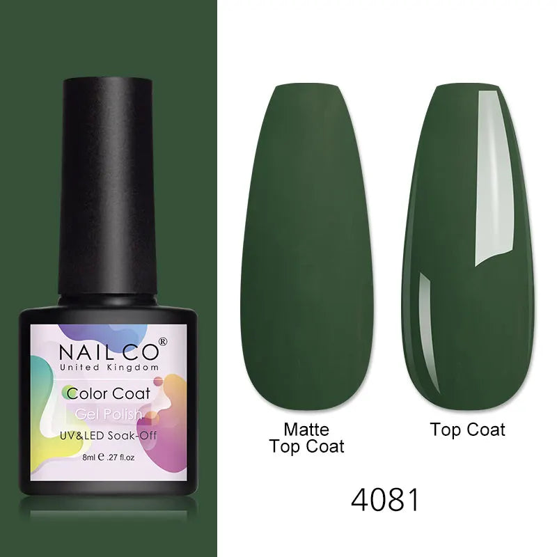 Gel Nail Polish 8ml – UV/LED Soak-Off Formula in 112+ Shades - Zenflow Active