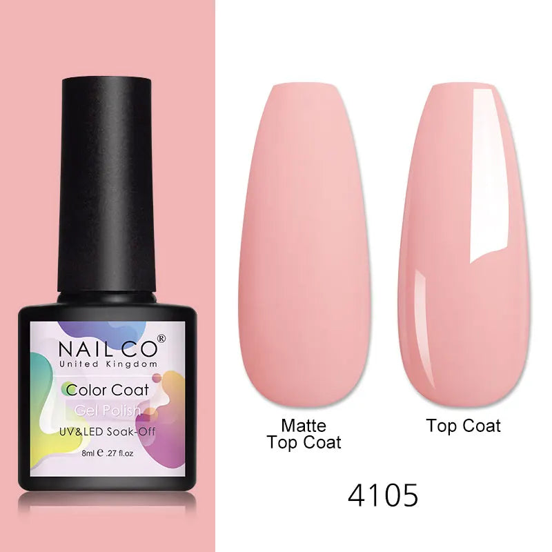 Gel Nail Polish 8ml – UV/LED Soak-Off Formula in 112+ Shades - Zenflow Active