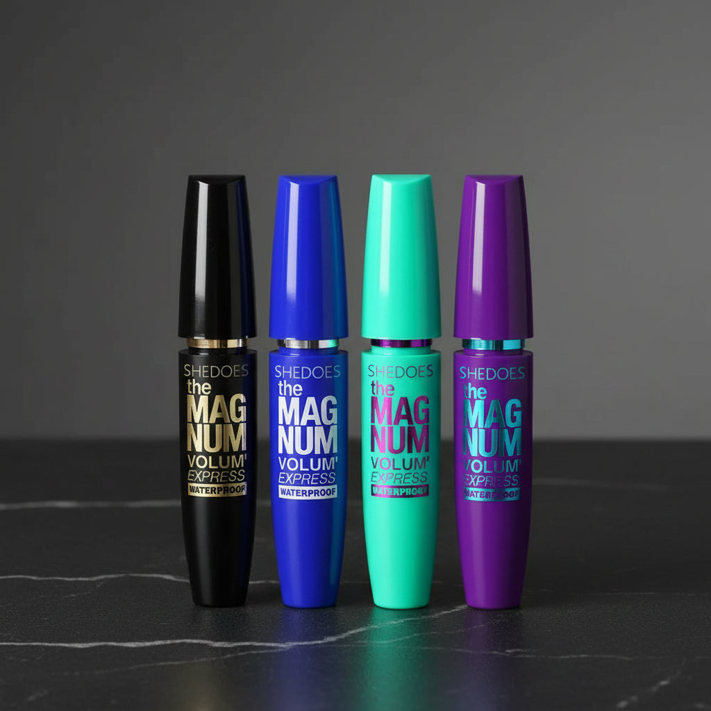 4D Volume Mascara — Thickening, Lengthening & Curling, Available in 5 Colours - Zenflow Active
