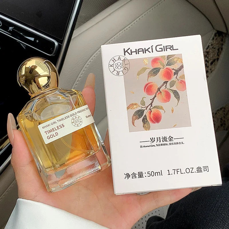 Women Timeless Gold Perfume Woody Jasmine. Fresh, romantic, long-lasting 50ML - Zenflow Active